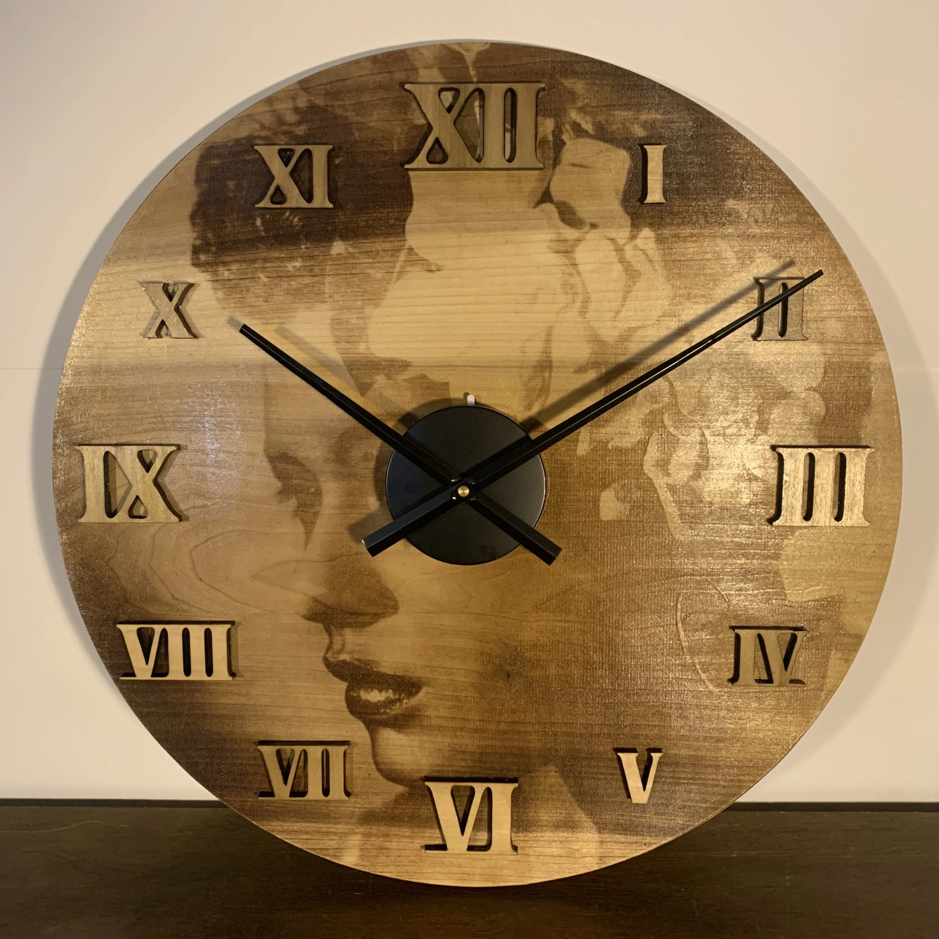 21" Custom Engraved Wall Clock