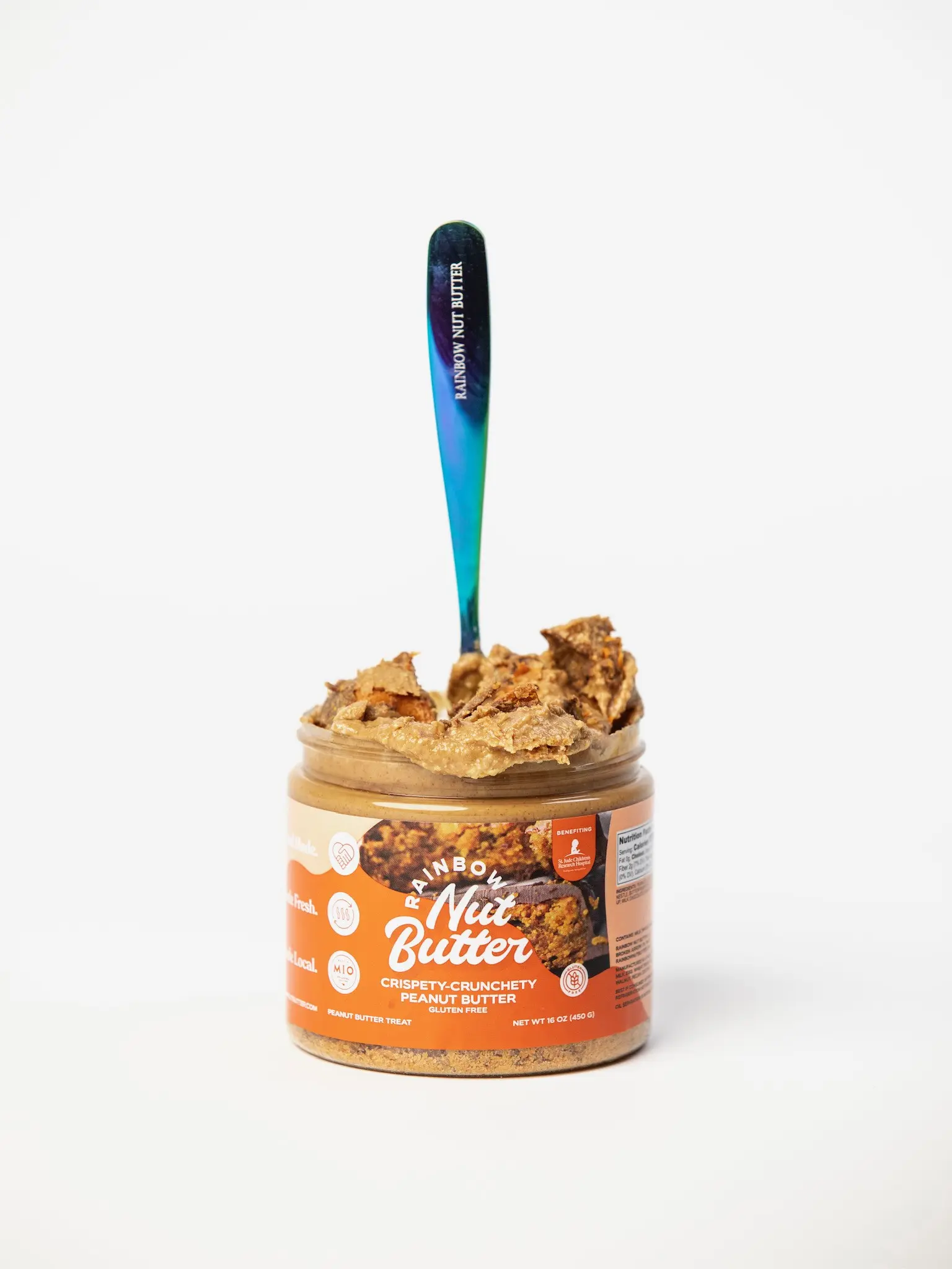 CRISPETY CRUNCHY Candy Bar Peanut Butter Chocolate Treat Gluten Free Snack Sweet Snack Milk Chocolate Chips Dessert