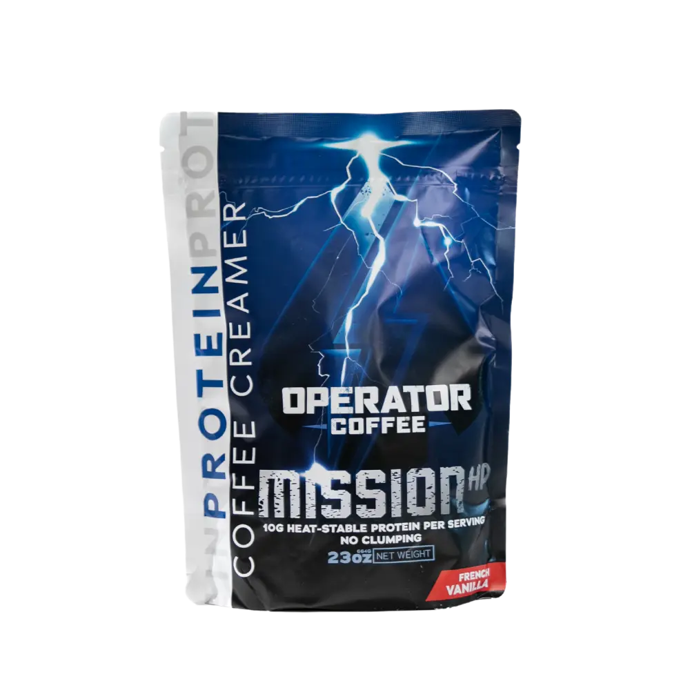 Operator Mission HP Protein Coffee Creamer - French Vanilla