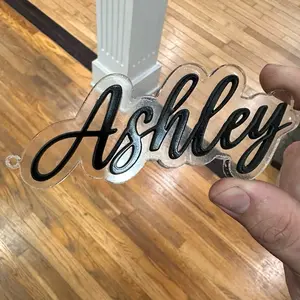 Custom acrylic keychain