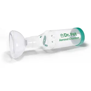 Dog Aerosol Chamber (3 Masks) Canine Inhaler Spacer for Dogs Includes 3 Masks to Fit All Dogs (Premium Quality)