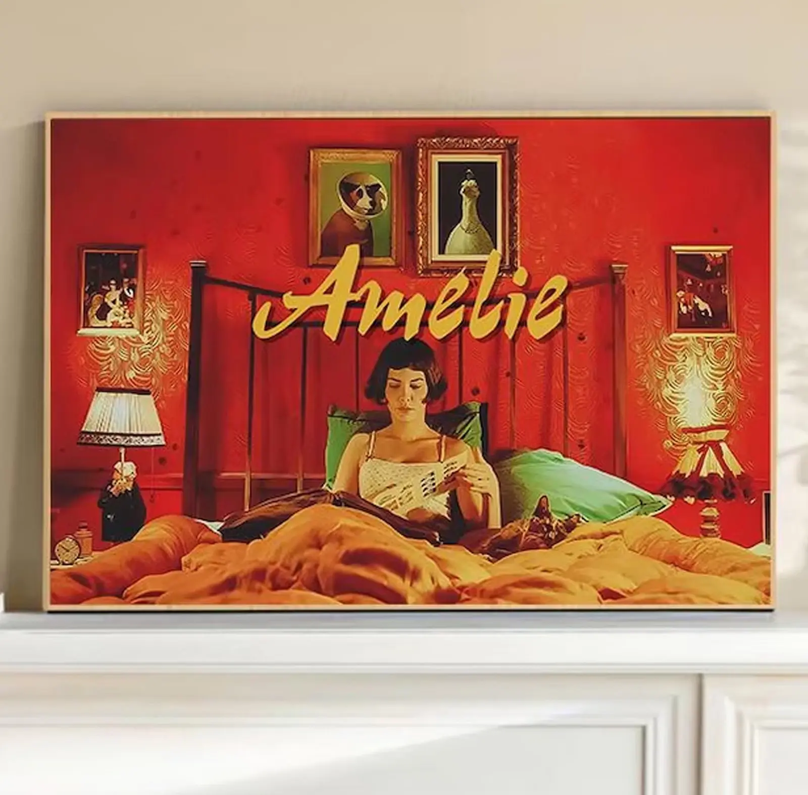 Amelie Movie Vintage Poster