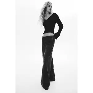 H&M Denim drawstring trousers