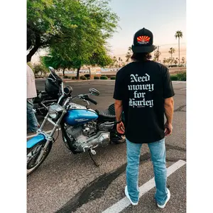 Unisex Graphic Tee – Need money for Harley | Outlawed Ethics