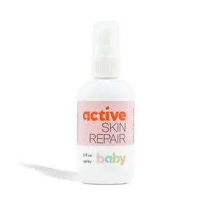 Active Skin Repair Natural, Non-Toxic, No Sting   First Aid Spray For Babies Safe For Use on  Baby Acne, Eczema, Cuts, Wounds, Scrapes, and Other Skin Irritations (3 oz. Spray)