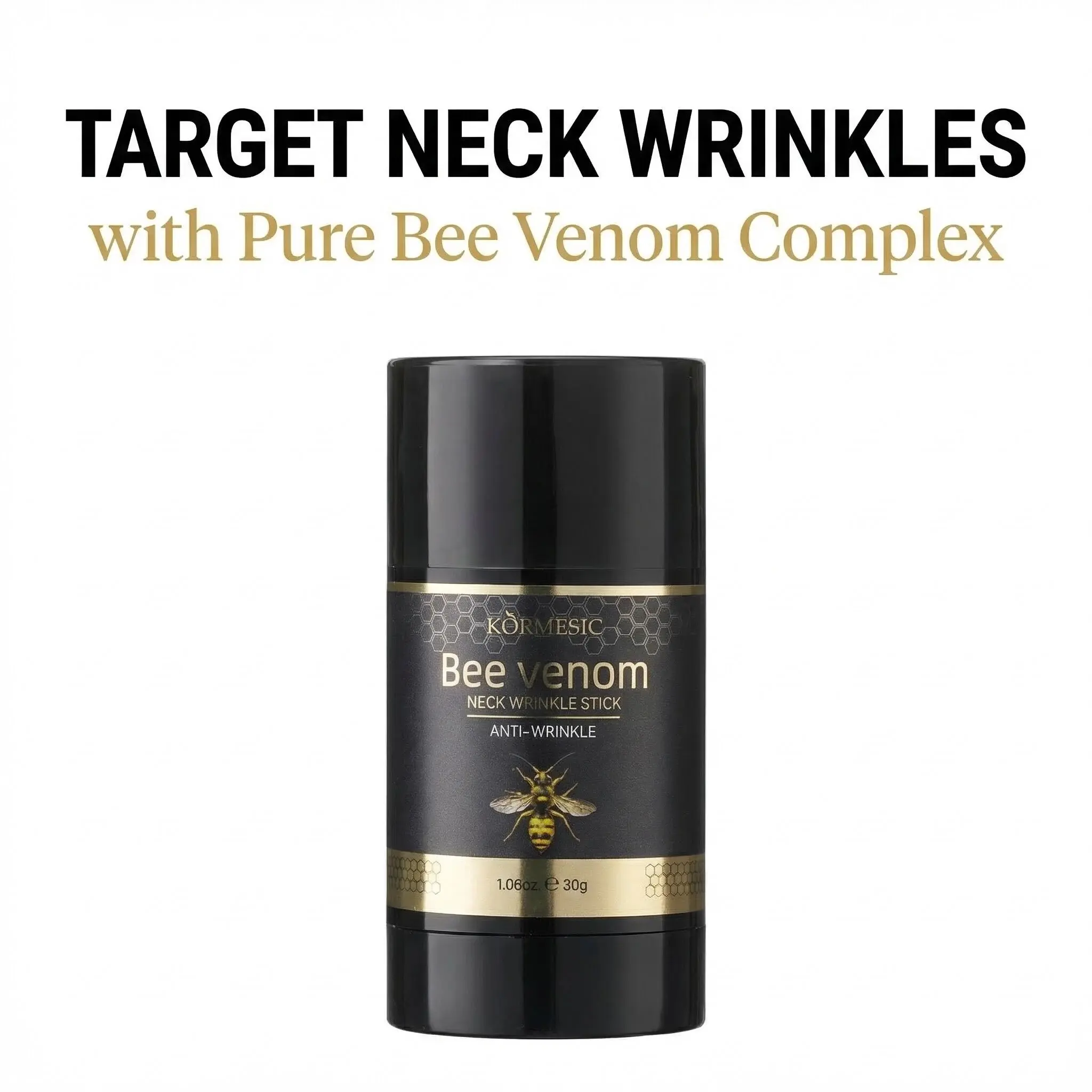 Solid Retinol Neck Stick Cosmetics - Oil-Nourishing, Firming, Lifting, Hydrating Bee-Infused Hyaluronic Acid Beauty Product for Dry Skin Adults Daily Neck Care, Beauty Products, All Skin Types, Daily Care, Body Care, Skin Tightener