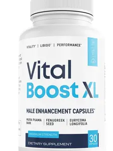 Vital Boost XL Mens Health Support Dietary Supplement 30 Capsules
