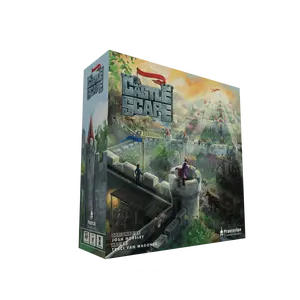 CastleScape Deck-Building Board Game - Kickstarter Edition | Ages 14+ | Family Friendly | Strategy | Build a Castle with  3D Walls!