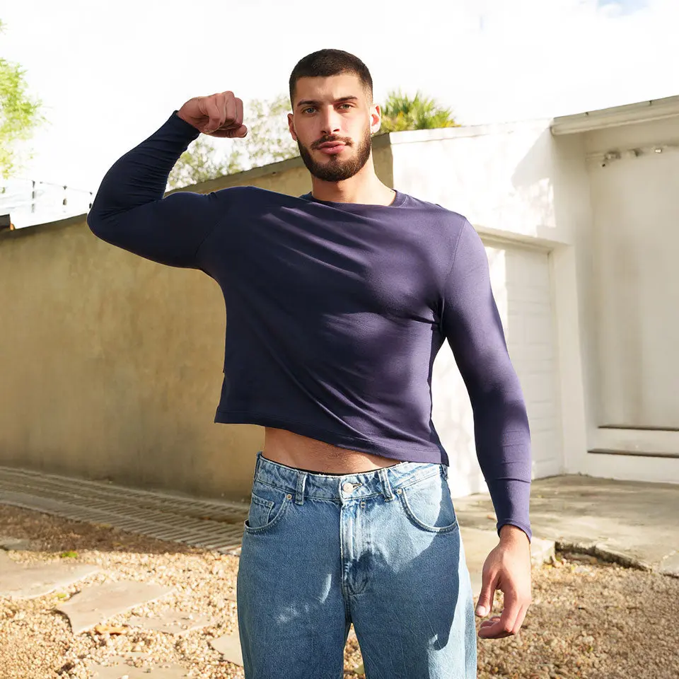 Untucked Long Sleeve Tee
