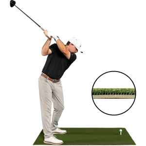 3 x 5 Fairway Golf Mat with Flexible 5mm Foam