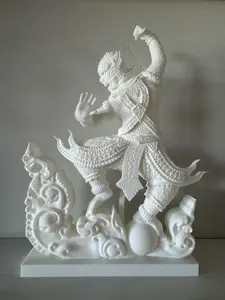 Handcrafted 3D Printed Cambodian Hanuman Statue