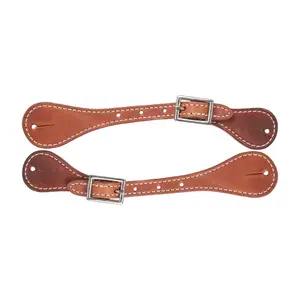 Youth Oiled Harness Leather Spur Strap Youth Oiled Harness Leather Spur Strap