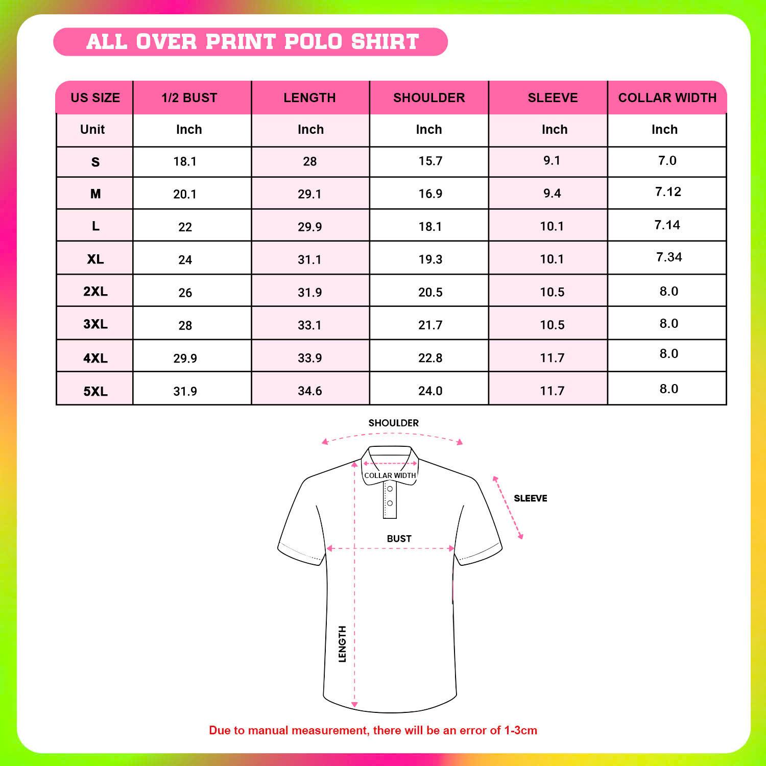 Patriotic Dachshund Golf Polo, USA Flag Wiener Dog Pattern Golf Shirt, Crazy Golf Gift For Golfer