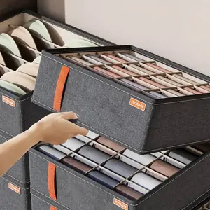 Bedroom Cabinet Drawer Underwear Organizer Socks Bra Clothing Storage Boxes Wardrobe Clothes Organizer Pants Socks Organizer 20Grids