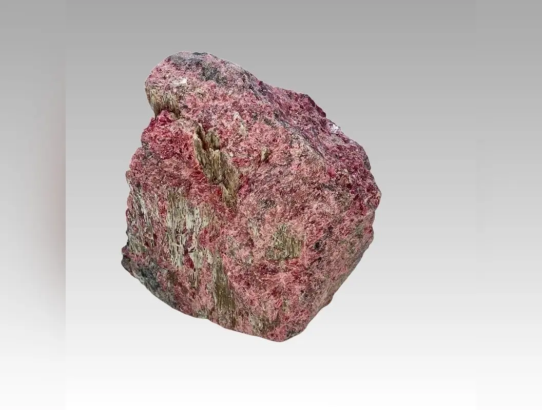 Rhodonite 4.55lb Rare Rough Stone