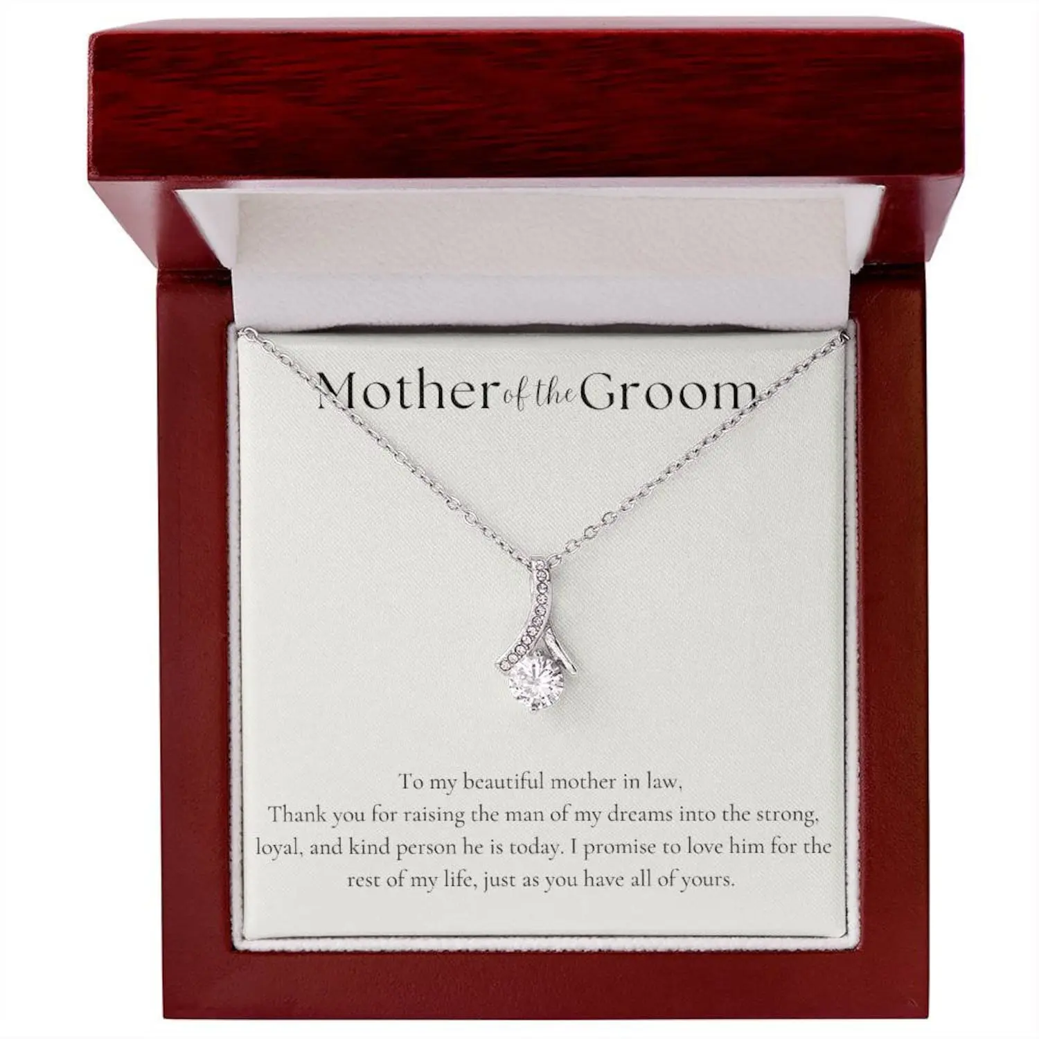 Solitaire Necklace for Women with 7mm Cubic Zirconia, Elegant Gold Finish Stainless Steel Jewelry, Adjustable - Anniversary Gifts, Adjustable Length, Female Wear, Lobster Clasp, Long, Luxury Box