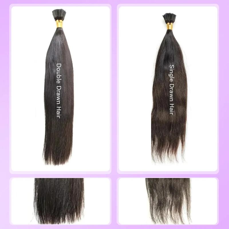 Ygwigs Double Drawn Medium Blonde Bulk Hair Loose Deep Wave