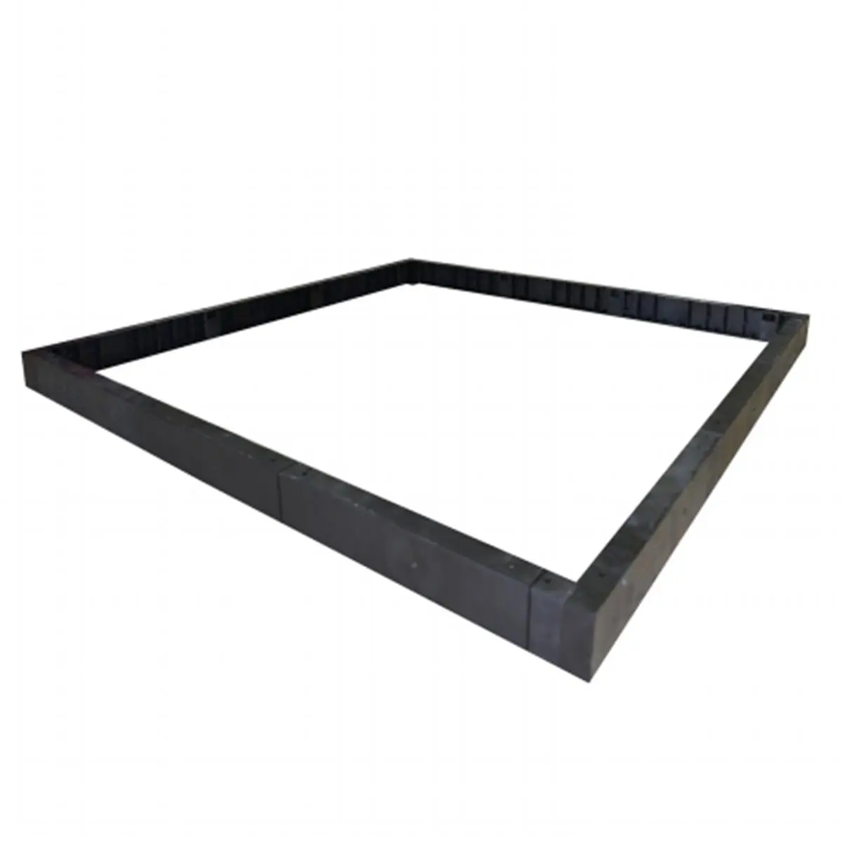 212 MAIN Palram-Canopia EcoGrow 2 Base Kit - 6x8ft Size Greenhouse, Outdoor, Headroom Boost, Honeycomb Floor, Snap-Fits, Stability
