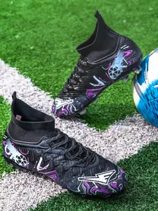 High-Performance Natural Grass Football Shoes, Practical Long Studs, Unisex Adult Soccer Shoes, Outdoor Training & Match Shoes, Soccer Cleats