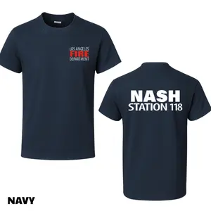 9-1-1 TV Show LAFD Hoodie & T-Shirt – Bobby Nash Nine Eleven Tee, 911 TV Series Shirt, Unisex Comfort Cotton Menswear Top