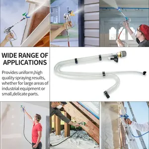 Airless Sprayer Suction & Return Tube Kit - Replacement Hose for Graco Magnum Plus X5/X7 ProX17/ProX19, Leak-Proof Paint Sprayer Accessories