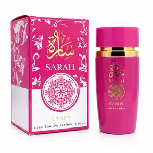 Sarah Candy Eau de Parfum for Women 100ml Floral & Fruity Perfume with Lavender Coconut Vanilla & Pear Oriental Fragrance Scent