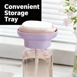 Dishwashing Liquid Pump Bottle Kitchen Sink Soap Dispenser Storage Dispenser Sponge Brush Holder Presser Efficient Cleaning Simple Design