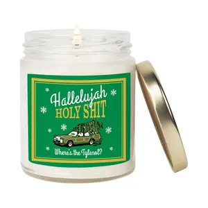Funny Christmas Vacation  Candle