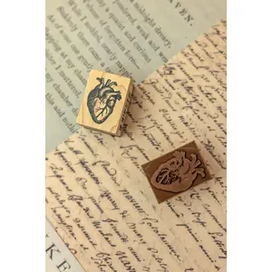 Heart Wooden Stamp