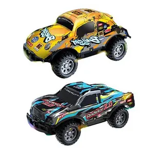 Odyssey Toys LUMEZOOM RC Car 2-pack with Bright LEDs