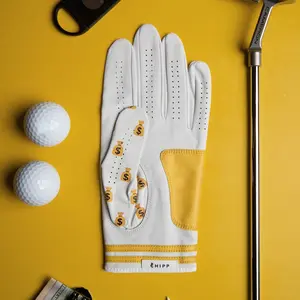 "Money Bags" Golf Glove | Premium Cabretta Leather | Men's & Women's Golf Accessory | Breathable, Durable, Comfortable
