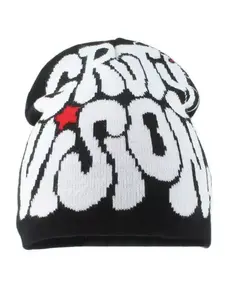 A unisex Harajuku style Urban knitted beret that is both warm and fashionable in autumn and winter, suitable for creating comfortable headwear with trendy styles.