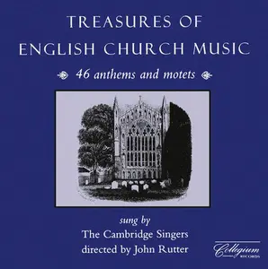 Cambridge Singers - Treasures of English Church Music  [COMPACT DISC - CD]