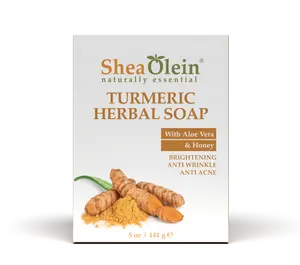 Shea Olein Turmeric Herbal Soap with Aloe Vera &amp; Honey