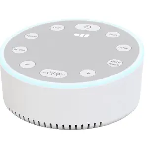 White Noise Sound Machine Baby for Sleeping – 6 Soothing Sounds, Rechargeable White Noise Machine for Kids Adults, Portable Lullaby Sleep Machine Baby Soother Home Travel