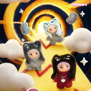 WAKUKU On a Roll series vinyl Plush Doll Blind Box-In-stock-Holiday Gifts-Birthday Gifts-Cute Toys-Home Decor-Keychains-Inspired Accessories for Keys & Handbag