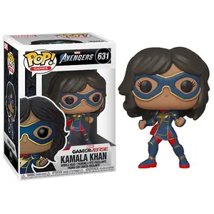 Funko Pop! Kamala Khan GamerVerse, Avengers Game 631 Vinyl Figure in PopShield Protector