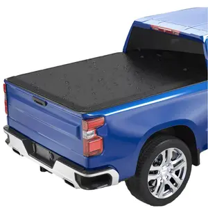 4.5 ft Soft Roll-Up Tonneau Cover Fits for Ford Maverick 2022-2025, 4.5ft Bed, Full Protection with Durable Double-Layer PVC