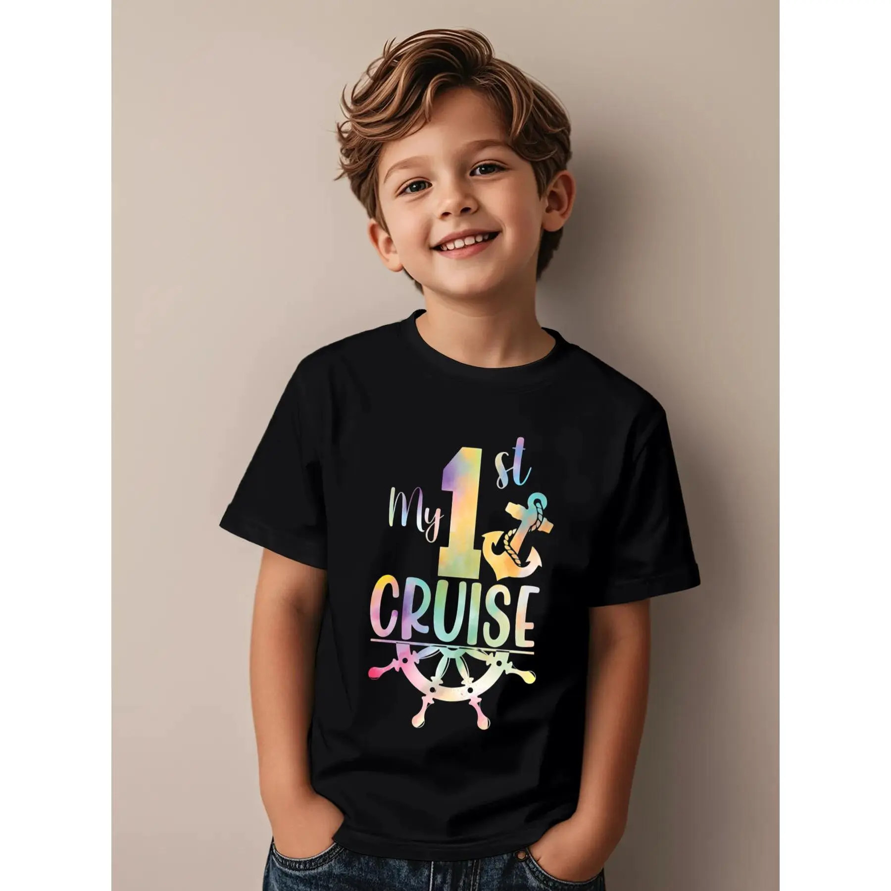 on cruise control Novelty Aesthetic Graphic Kid T-Shirt Fashion Kid T Shirts Street Style Tops Tees for Kid