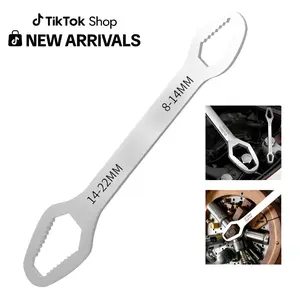 Self-Adjusting Wrench Set, Multifunctional Dual-Ended Tool for Auto Repair, Home Improvement & DIY Projects Heavy-Duty Wall Mount Tool Holder outdoorfun