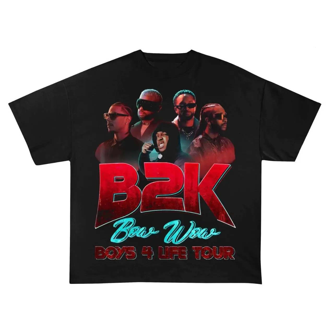 B2K Tour 2026 T-Shirt, Bow Wow Boys 4 Life Concert Shirt, Unisex Womenswear Top