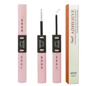 2 in 1 Eyelash Bonding and Sealing Eyelash Glue, 1 Count Long-lasting Eyelash Extension Glue, Waterproof Non-irritating Cluster Eyelash Glue for Women
