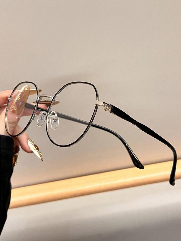 Elegant Classic Round Polarized Sunglasses for Women, UV Protection & Stylish Design, Perfect for Driving & Outdoor Activities