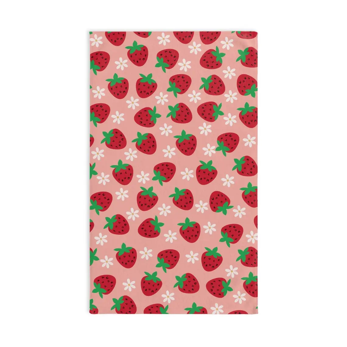 Subtle F*ck Trump Strawberry Hand Towel, Funny Political Home Decor, Berry Kitchen Towel, Hostess Gift, Sarcastic Liberal Gift