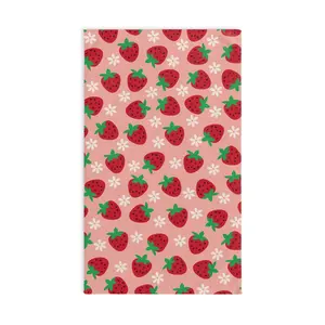 Subtle F*ck Trump Strawberry Hand Towel, Funny Political Home Decor, Berry Kitchen Towel, Hostess Gift, Sarcastic Liberal Gift