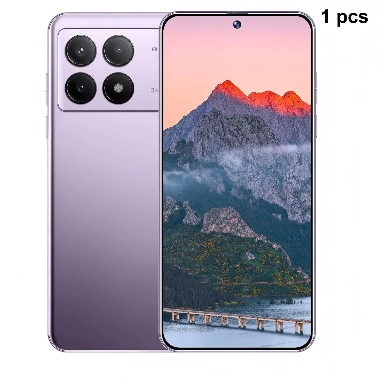 C7 Ultra Android Smartphone, 6.93 Inch Dual Sim, 16+20mp Camera, 4GB RAM 128GB Storage, 4950mah Battery, Octa-Core Cpu, 4g Network, Android 12