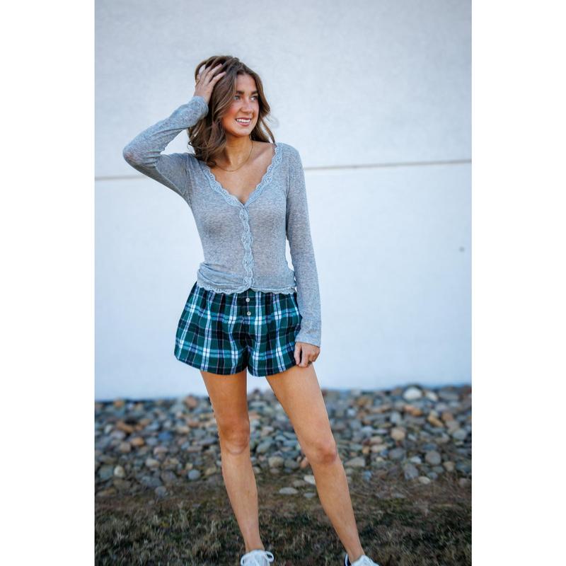 Free People - Big Love Rib Cardi - HEATHER GREY