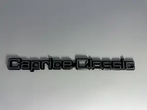 1986-1990 Chevrolet Caprice Classic Trunk Lid Emblem Name Plate GM