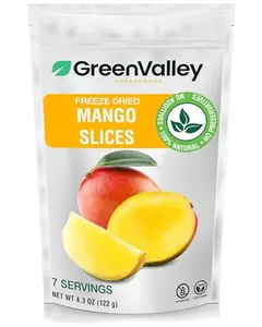 Green Valley Superfoods Freeze Dried Mango Slices (4.3 Ounce)