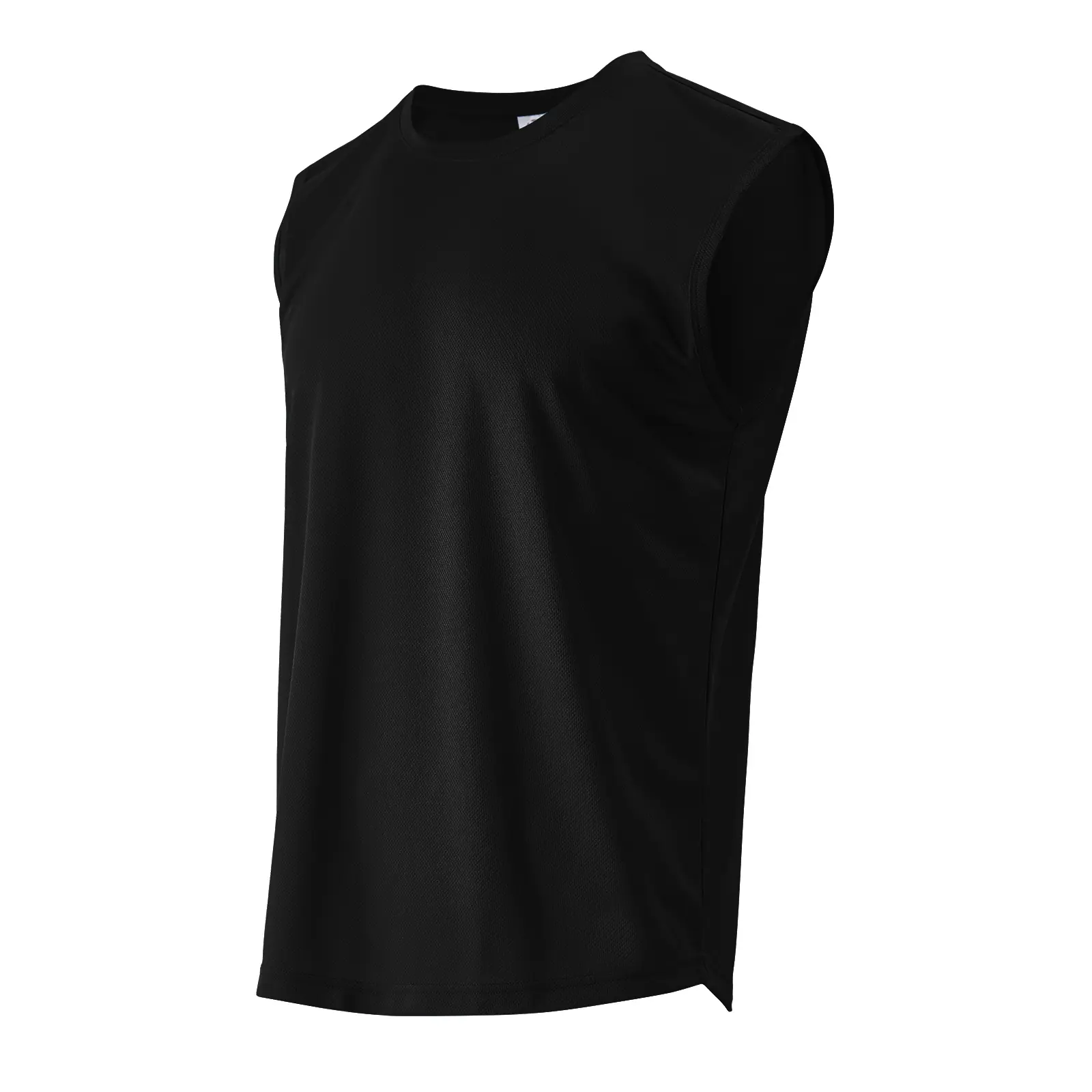 Men’s Regular Fit 100% Polyester Athletic Tank Top - Quick-Drying Single Pack Fitness Exercise Wear for Gym, Outdoor Running, Minimalist Outfits